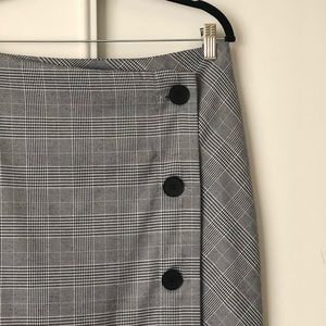 Knee length skirt